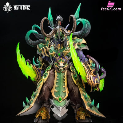 World of Warcraft Illidan Stormrage WF2025 Exclusive Demon Hunter Emperor Armor Edition Action Figure - METYTOYZ Studio