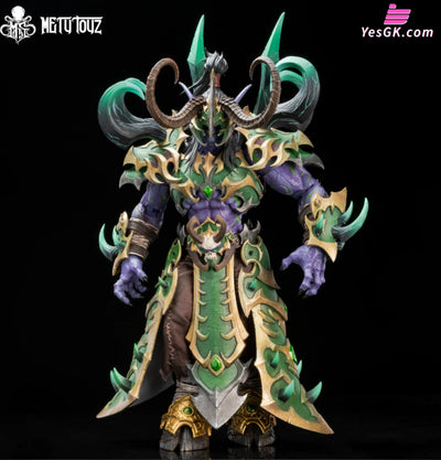 World of Warcraft Illidan Stormrage WF2025 Exclusive Demon Hunter Emperor Armor Edition Action Figure - METYTOYZ Studio