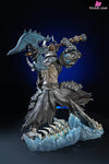 World Of Warcraft Knights The Ebon Blade 1St Shadow Necropolis Set Resin Statue - Four Horsemen