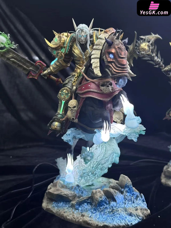 World of Warcraft Knights of the Ebon Blade #2 Dreadwyrm Battleplate GK Statue - Four Horsemen Studio [In-Stock]