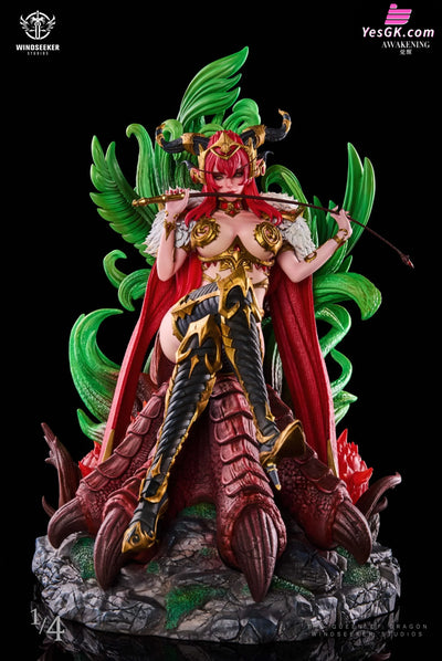 World of Warcraft Red Dragon Queen Alexstrasza GK Statue - Windseeker Studio & Jue Xing Studio [Pre-Order] World of
