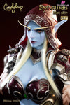 World Of Warcraft Sylvanas Resin Statue - Candy House Studio [Pre-Order] Deposit / Blue Nsfw 18 +