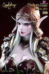 World Of Warcraft Sylvanas Resin Statue - Candy House Studio [Pre-Order] Deposit / Purple Nsfw 18 +