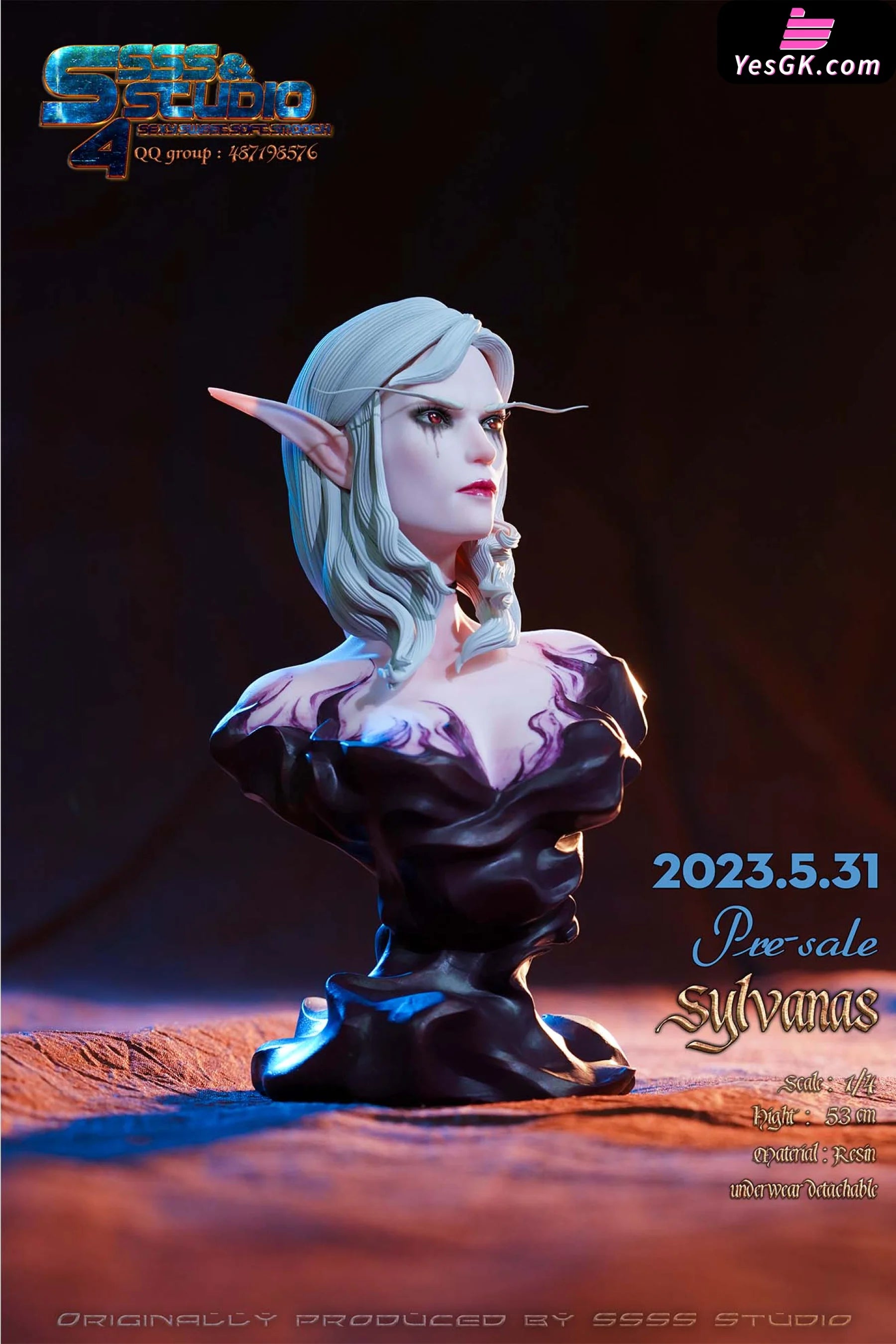 World of Warcraft Sylvanas Windrunner Resin Statue - Super Sexy Statue Studio YesGK World of Warcraft Sylvanas Windrunner Resin Statue - Super Sexy Statue Studio YesGK