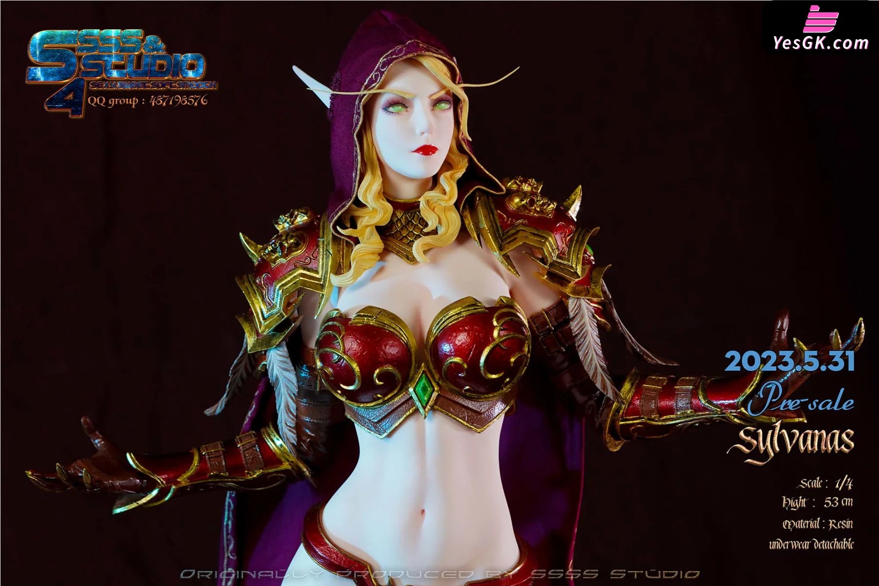 World Of Warcraft Sylvanas Windrunner Resin Statue - Super Sexy Studio [Pre-Order] Other Animes