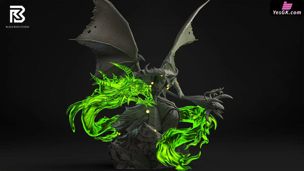 World Of Warcraft T6 Warloc & Fel Lord Zakuun Statue - Br Studio [Pre-Order]