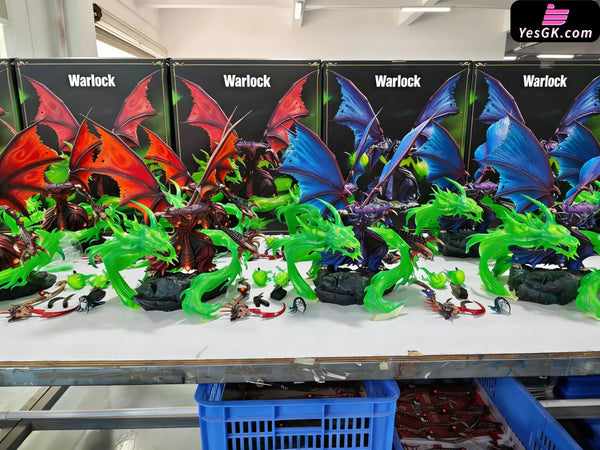 World of Warcraft T6 Warloc & Fel Lord Zakuun Statue - BR Studio [In-Stock] WARCRAFT