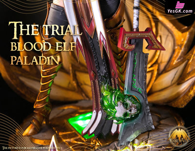 Wow Blood Elf Paladin Resin Statue - Faith Art [Pre-Order Closed] Other Animes