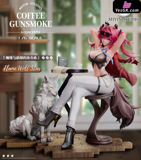 Wuthering Waves Flame Wolf Star in the Cafe 1/6 GK Statue - Mi Yin Studio [Pre-Order] Wuthering Waves