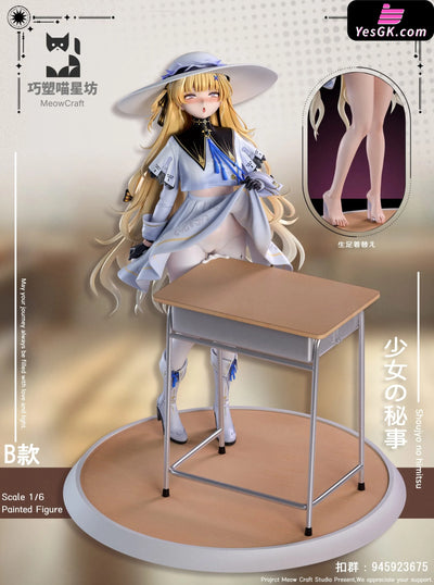 Wuthering Waves Phoebe After School GK Statue - MeowCraft Studio [Pre-Order] Deposit / C Version (shy face + white