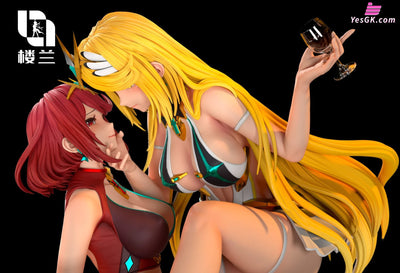 Xenoblade Hikari & Homura GK Statue - Lou lan Studio [Pre-Order] Xenoblade