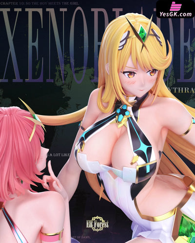 Xenoblade Pyra & Mythra GK Statue - Elf Forest Studio [Pre-Order] Xenoblade