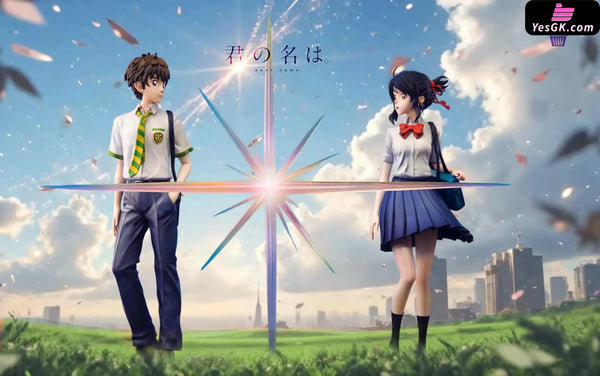 Your Name #1 Taki Tachibana & Mitsuha Miyamizu GK Statue - Cake Studio [Pre-Order] Deposit / Star Version Miyazaki Anime