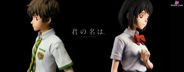Your Name #1 Taki Tachibana & Mitsuha Miyamizu GK Statue - Cake Studio [Pre-Order] Miyazaki Anime