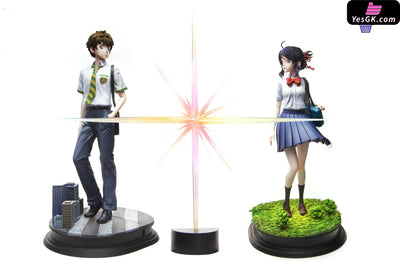 Your Name #1 Taki Tachibana & Mitsuha Miyamizu GK Statue - Cake Studio [Pre-Order] Miyazaki Anime