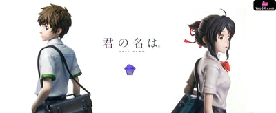 Your Name #1 Taki Tachibana & Mitsuha Miyamizu GK Statue - Cake Studio [Pre-Order] Miyazaki Anime