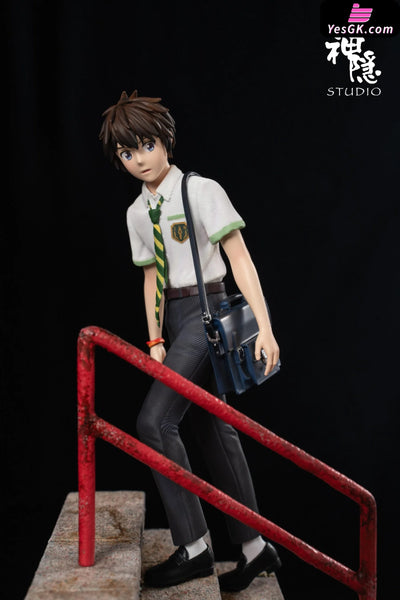 Your Name Silhouette Moment Series Mitsuha Miyamizu & Taki Tachibana GK Statue - Shen Yin Studio [Pre-Order] Others