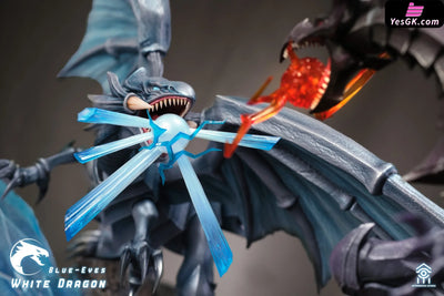 Yu-Gi-Oh Blue-Eyes White Dragon & Red-Eyes Black Dragon GK Statue - Aftershock Studio [Pre-Order] Yu-Gi-Oh!