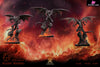 Yu-Gi-Oh Blue-Eyes White Dragon & Red-Eyes Black Dragon GK Statue - Aftershock Studio [Pre-Order] Yu-Gi-Oh!