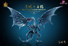 Yu-Gi-Oh Blue-Eyes White Dragon & Red-Eyes Black Dragon GK Statue - KING Studio [Pre-Order] Deposit / Electroplated