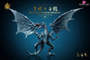 Yu-Gi-Oh Blue-Eyes White Dragon & Red-Eyes Black Dragon GK Statue - KING Studio [Pre-Order] Deposit / Metallic Color
