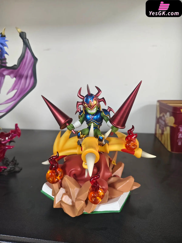 Yu-Gi-Oh Cartoon Gaia the Dragon Champion GK Statue - Divine Officer Studio [In-Stock] - Full Payment - Yu-Gi-Oh!