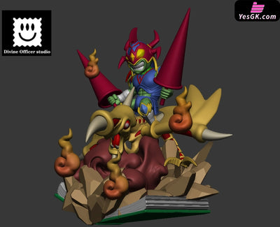 Yu-Gi-Oh Cartoon Gaia the Dragon Champion GK Statue - Divine Officer Studio [Pre-Order] Yu-Gi-Oh!