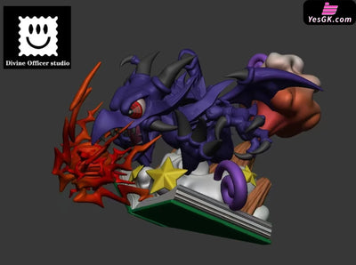 Yu Gi Oh! Cartoon Red Eyes Black Dragon GK Statue Divine Officer Studio [Pre Order] Yu Gi Oh!