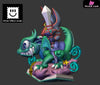 Yu-Gi-Oh! Cartoon Series 1st Timaeus Black Magician & Black Witch GK Statue - Divine Officer Studio [Pre-Order Closed]