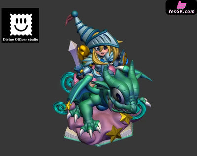 Yu-Gi-Oh! Cartoon Series 1st Timaeus Black Magician & Black Witch GK Statue - Divine Officer Studio [Pre-Order Closed]