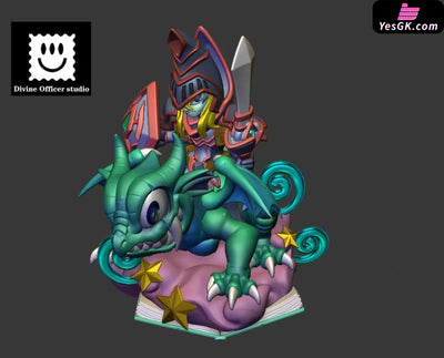 Yu-Gi-Oh! Cartoon Series 1st Timaeus Black Magician & Black Witch GK Statue - Divine Officer Studio [Pre-Order Closed]