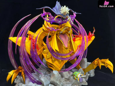 Yu-Gi-Oh Egyptian God Series #1 Fusion Marik Ishtar & The Winged Dragon of Ra GK Statue - Divine Officer Studio