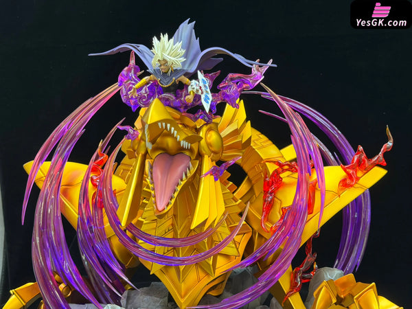 Yu-Gi-Oh Egyptian God Series #1 Fusion Marik Ishtar & The Winged Dragon of Ra GK Statue - Divine Officer Studio