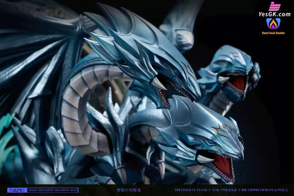 Yu-Gi-Oh! Monster Summoning Series Blue-Eyes Ultimate Dragon Summoning GK Statue - Duel Soul Studio [In-Stock] - Full
