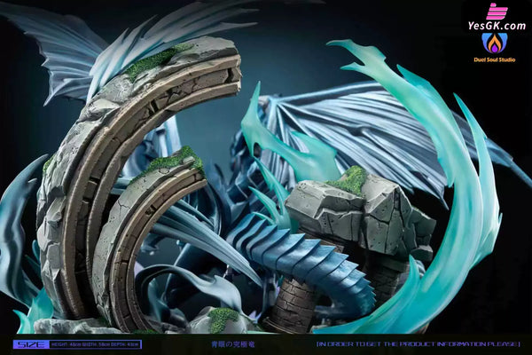 Yu-Gi-Oh! Monster Summoning Series Blue-Eyes Ultimate Dragon Summoning GK Statue - Duel Soul Studio [In-Stock] - Full