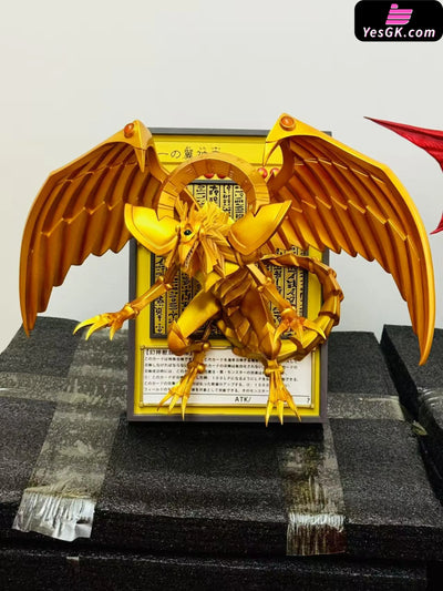 Yu-Gi-Oh! Obelisk the Tormentor Slifer the Sky Dragon & The Winged Dragon of Ra GK Statue - Sakura Studio [In-Stock]