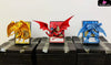 Yu-Gi-Oh! Obelisk the Tormentor Slifer the Sky Dragon & The Winged Dragon of Ra GK Statue - Sakura Studio [In-Stock]