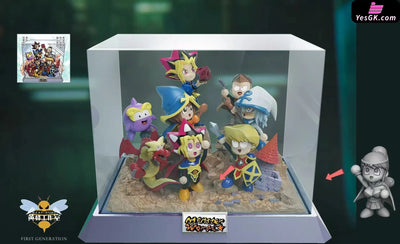 Yu-Gi-Oh Proof of Friendship Yugi Muto & Yami Yugi & Joey Wheeler & Anzu Mazaki & Bakura Ryou GK Statue - WASP Studio