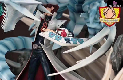 Yu-Gi-Oh! Seito Kaiba & Blue Eyes White Dragon GK Statue - Dynamic Studio [In-Stock] - Yu-Gi-Oh!
