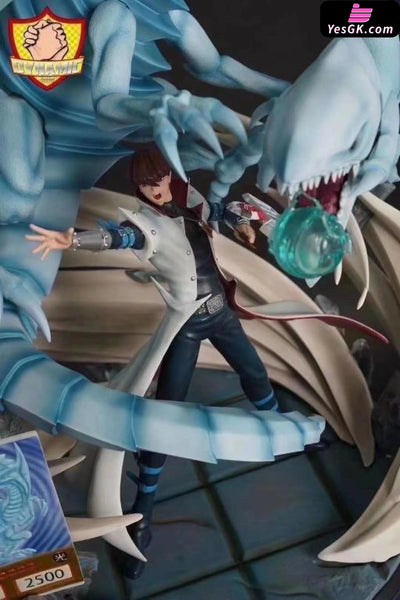 Yu-Gi-Oh! Seito Kaiba & Blue Eyes White Dragon GK Statue - Dynamic Studio [In-Stock] - Yu-Gi-Oh!
