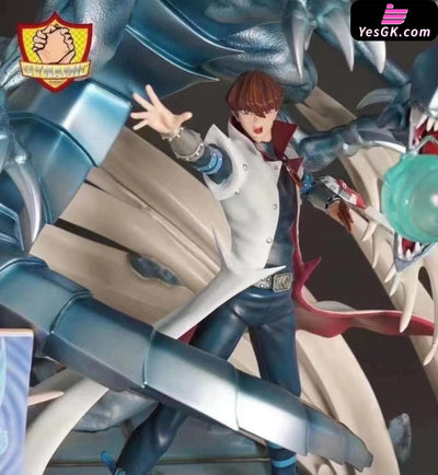Yu-Gi-Oh! Seito Kaiba & Blue Eyes White Dragon GK Statue - Dynamic Studio [In-Stock] - Yu-Gi-Oh!