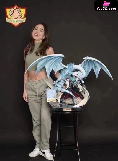 Yu-Gi-Oh! Seito Kaiba & Blue Eyes White Dragon GK Statue - Dynamic Studio [In-Stock] - Yu-Gi-Oh!