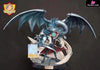 Yu-Gi-Oh! Seito Kaiba & Blue Eyes White Dragon GK Statue - Dynamic Studio [In-Stock] - Full Payment / Metallic Blue