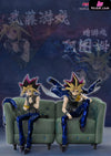 Yu-Gi-Oh Sitting Yugi Muto & Atem Statue - Wasp Studio [Pre-Order] Yu-Gi-Oh!