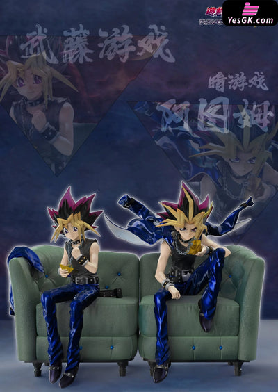 Yu-Gi-Oh Sitting Yugi Muto & Atem Statue - Wasp Studio [Pre-Order] Deposit / Set 1/7 Scale Yu-Gi-Oh!