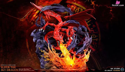 Yu-Gi-Oh! Slifer the Sky Dragon GK Statue - MX Studio [In-Stock] Full Payment / Electroplated Color Version Yu-Gi-Oh!
