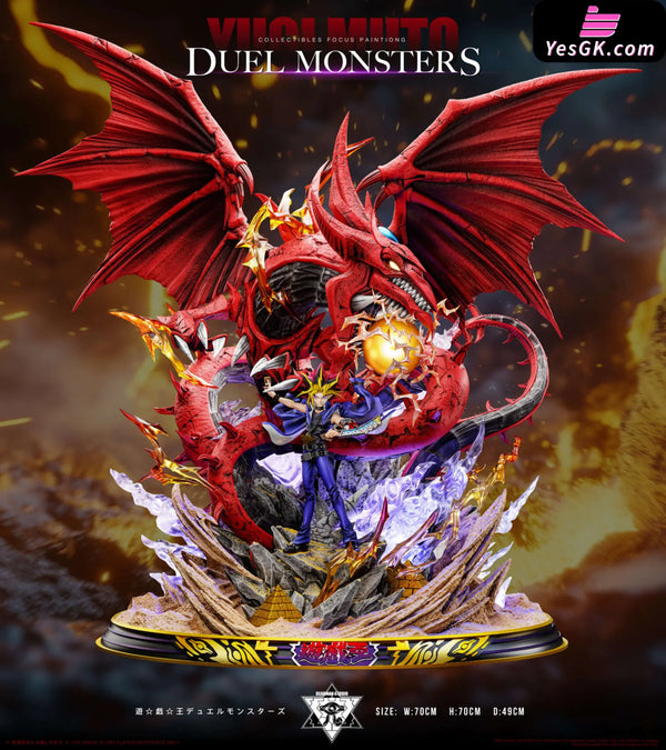 Yu-Gi-Oh! Slifer the Sky Dragon Statue - Deadman Studio