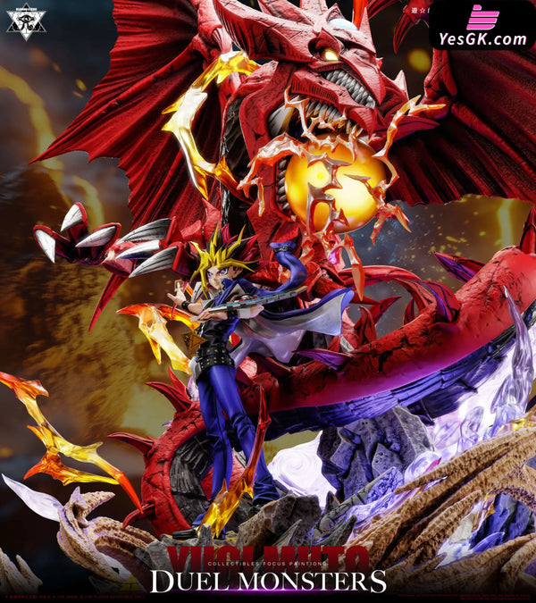 Yu-Gi-Oh! Slifer the Sky Dragon Statue - Deadman Studio