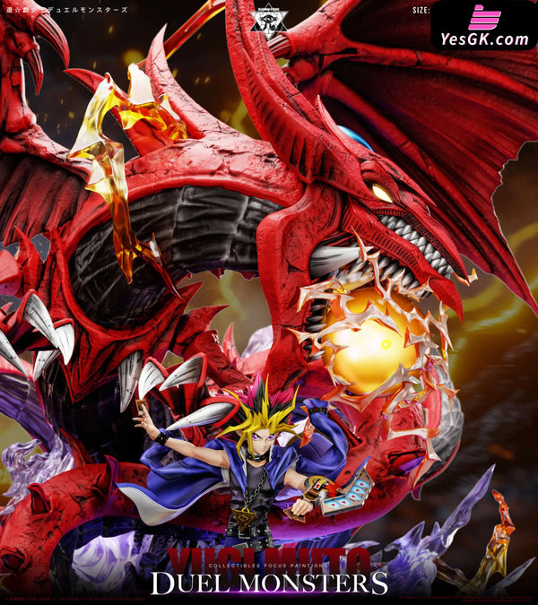 Yu-Gi-Oh! Slifer the Sky Dragon Statue - Deadman Studio