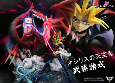 Yu-Gi-Oh! - Slifer The Sky Dragon & Yugi Muto Resin Statue Wasp Studio [In Stock]